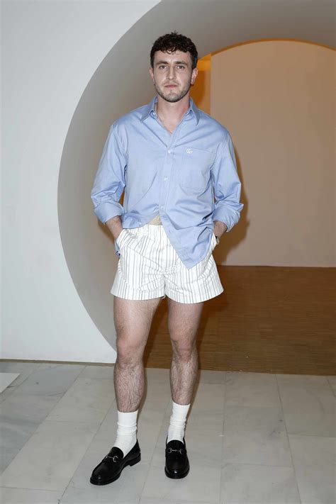 paul mescal gucci shorts|Paul Mescal in short shorts.